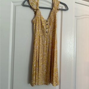 Billabong Yellow Floral Dress